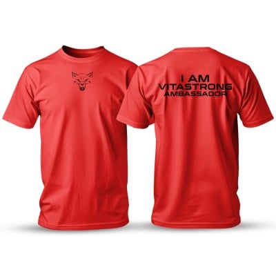 CAMISETA ROJA DEL EMBAJADOR...