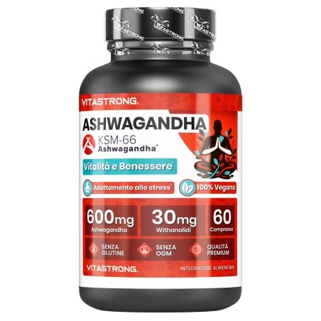 ASHWAGANDHA KSM-66® | Estrés y Vitalidad | Vitastrong