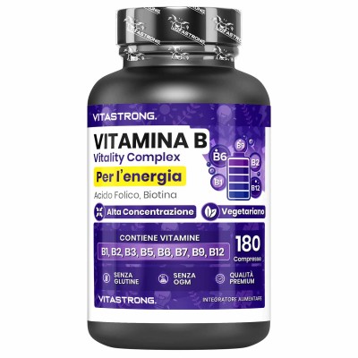 Complejo de vitamina B 180 CPR | Vitastrong