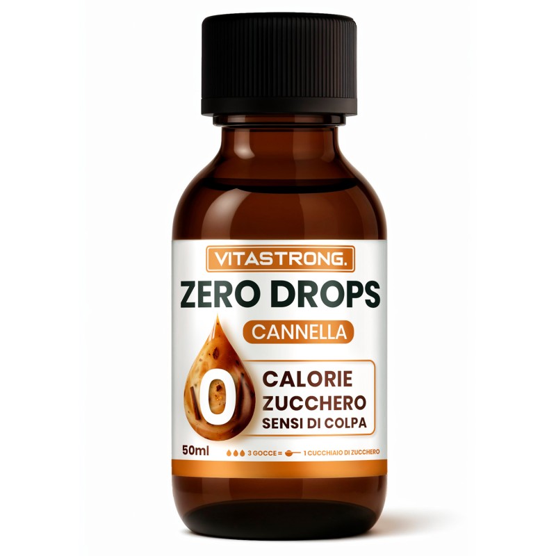 ZERO DROPS CANELA | Sin Calorías | Vitastrong